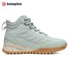 BAASPLOA Women's Winter Waterproof  Warm Plush New Women's Cotton Shoes Winter High Top Cotton Shoes Snow Boots Outdoor Hiking Boots