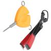 Multi Puller Tool Fishing Line Knotting Knotless Knot Tool with Nail Clipper Fishing Tackle