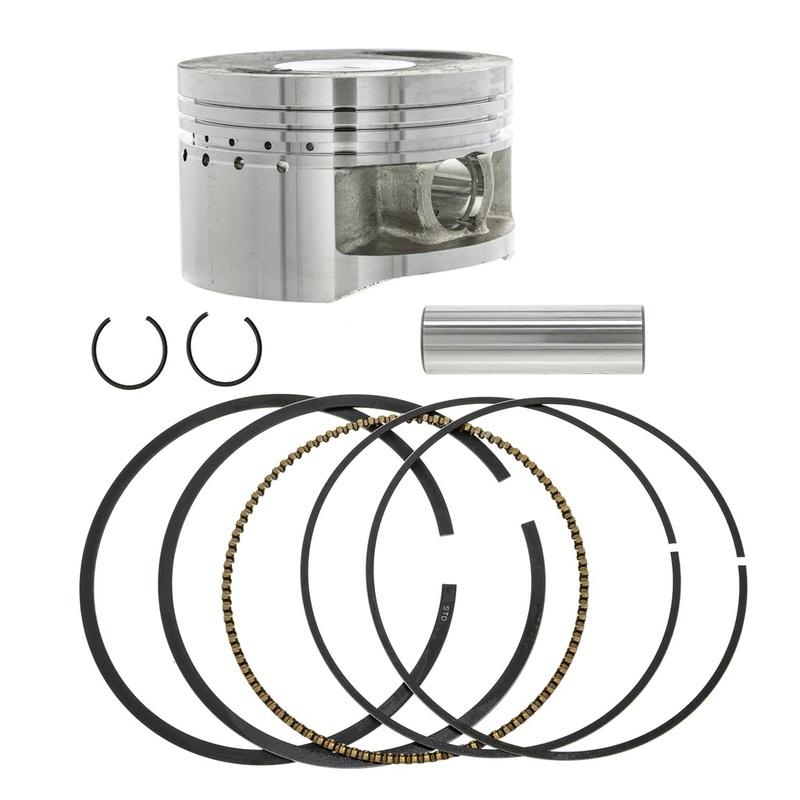 83mm Bore Forged Piston Kits with Rings Gasket for Yamaha Big Bear Big Wheel Bruin Moto 4 Raptor Warrior Wolverine Grizzly 350