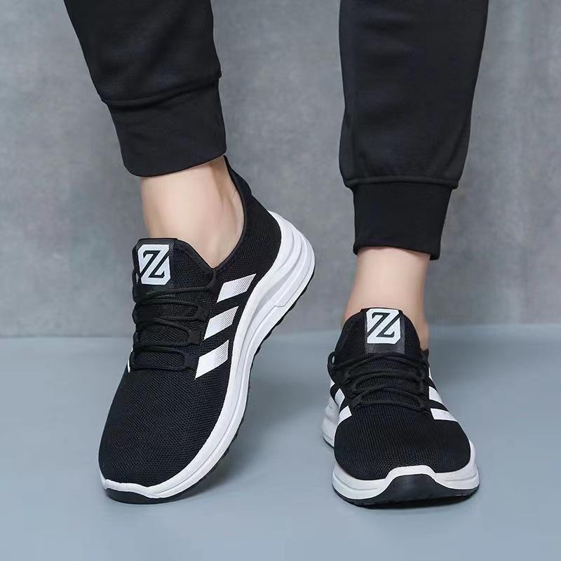 Sneakers Year-round men's trendy shoes breathable non-slip mesh casual running shoes men's break