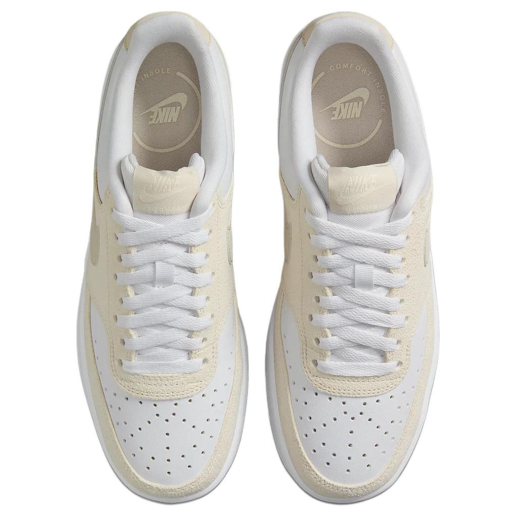 Nike Court Vision Low Pale Ivory White Gum Light Brown Light Orewood Brown Women's  IB4014-110