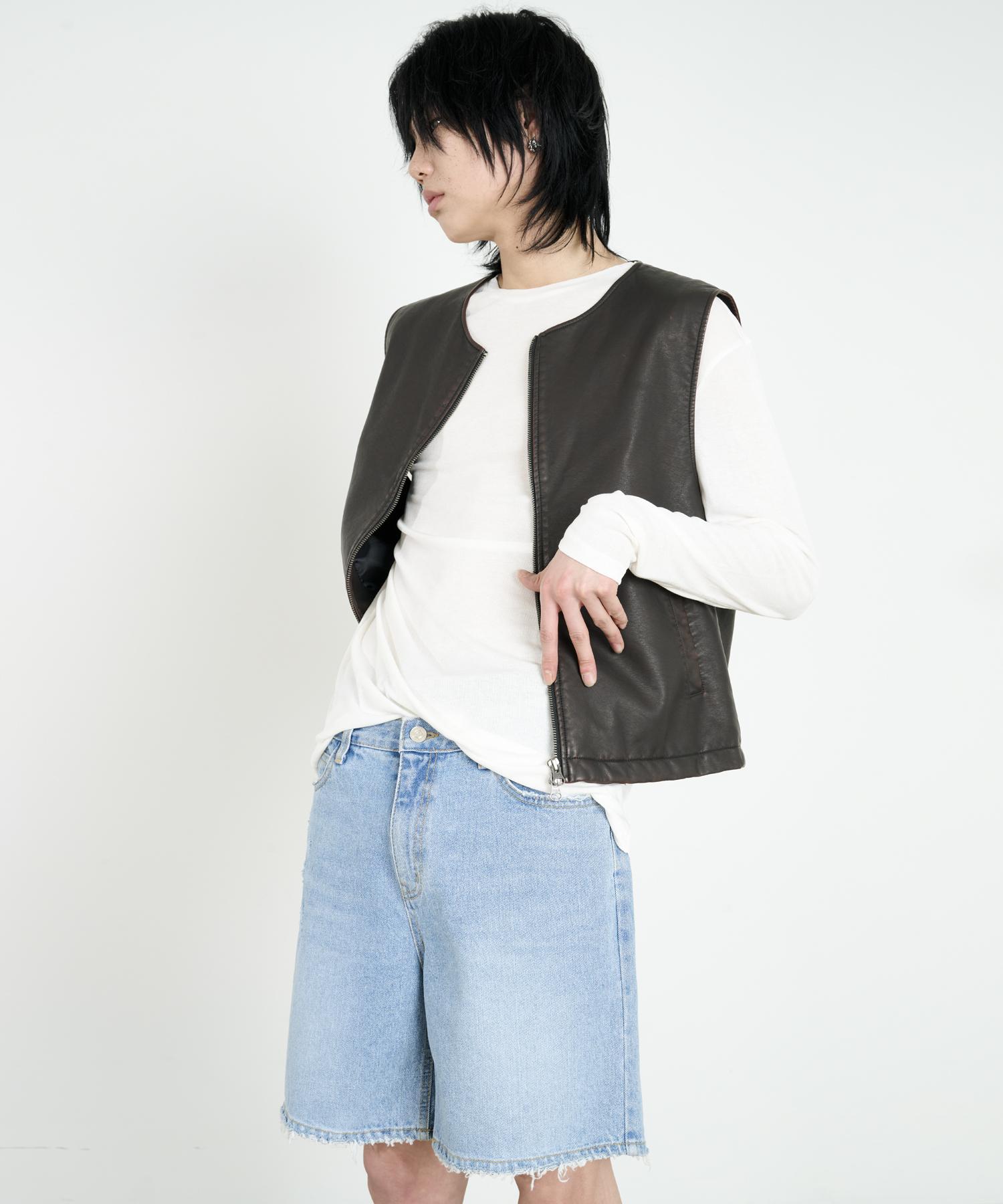 The Dusty White White Layered Long Sleeve T-Shirt L