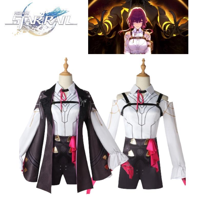 Honkai Star Rail Kafka Game Cosplay Costume Halloween Party Comic Con Up Dress