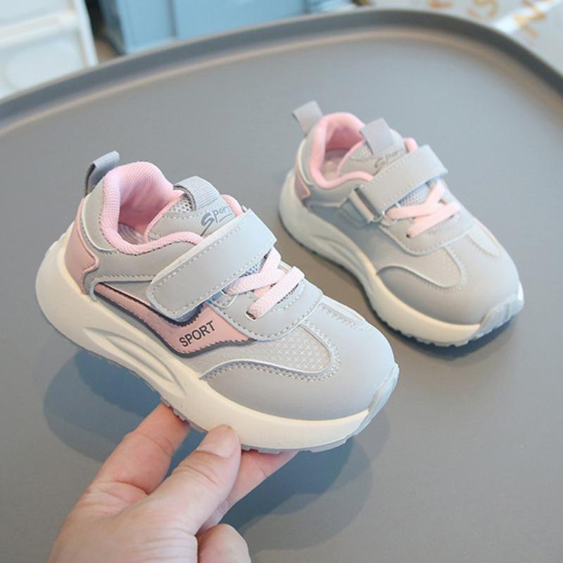 

Детская обувь Форрест Гамп Весна и Осень Спортивная обувь для мальчиков Кроссовки для девочек Легкая обувь с мягкой подошвой Повседневная обувь для малышей 27 серый