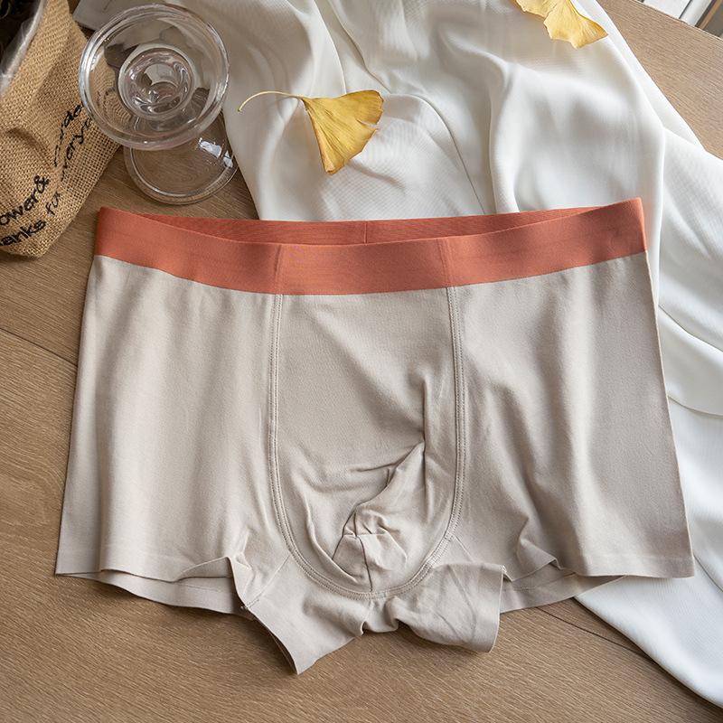 Men's Cotton Underwear Four Cornered Shorts Teenage Boys' Shorts Flat Cornered Shorts Summer
