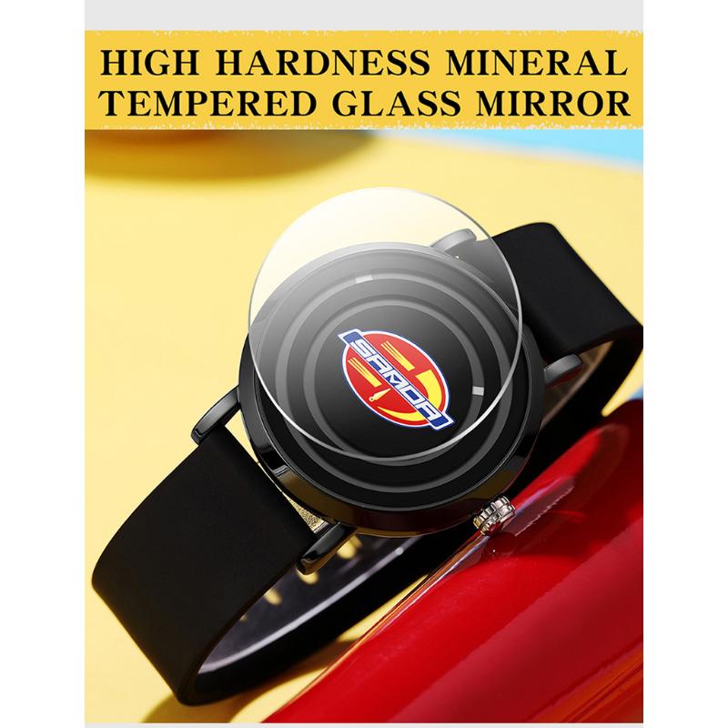 SANDA New Product Silicone Tape Men and Women Watches Fashion Trends, Cool, Simple, Personalized Children's Watch