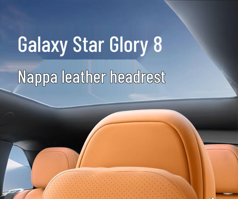 Galaxy Star 8 Auto-Innenraum-Set: Kopfstütze mit Lendenwirbelstütze und Nacken- und Taillenpolstern