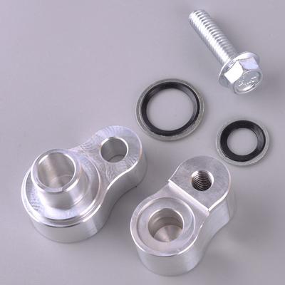 Rear Eliminate AC Block Cap Off Kits Fit for Chevrolet Tahoe Suburban GMC Yukon XL Cadillac Escalade 2000-2013 Aluminum Alloy