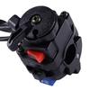 CITALL High Performance 12V 22mm 7/8" Motorcycle Handlebar Left Handlebar Horn Turn Signal Light Electric Control Switch Button