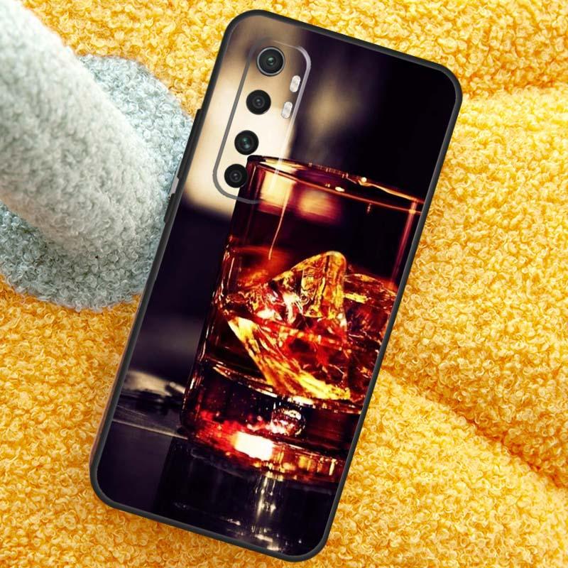 Cigar Whiskey Ice Drink Case For Xiaomi 15T 14T 13T 14 15 Ultra 17 Pro Max Cover For POCO F8 F7 F5 F6 X5 X6 X7 Pro