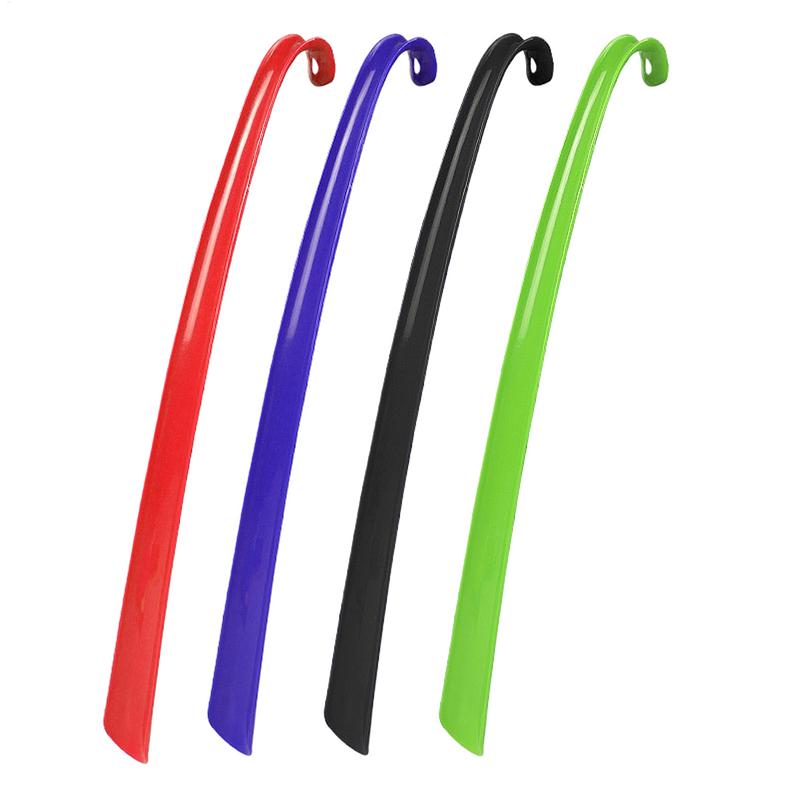 Plastic Extra Long Shoehorn Hotel Household Shoe Wearer Shoes Lifter Lazy Does Not Bend Shoe Draw Helper Shoe Horn