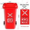 OEING 240L Heavy-Duty Vehicle-Mounted Sanitation Trash Can