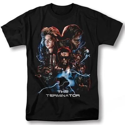 Terminator Shirt Graphic Movie Classic Retro Vntg Graphic Design TShirt