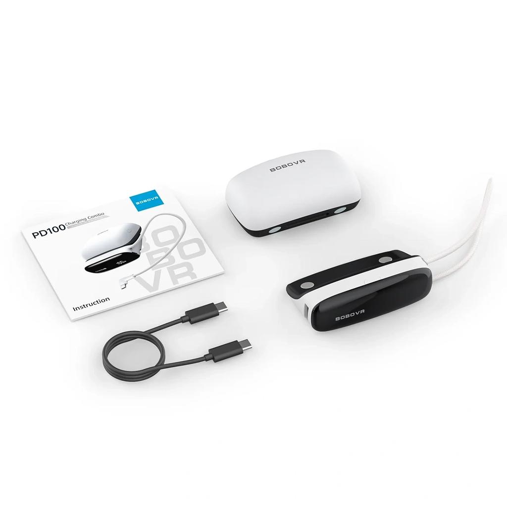 Stacja Dokująca 2W1 I Powerbank Do Baterii B100 Bobovr Pd100 Combo - Biała