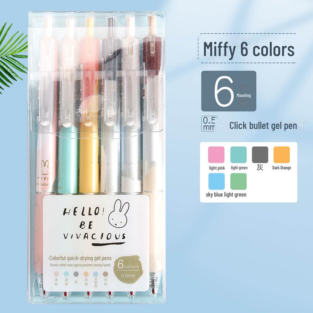 24/36-Color Neutral Pen Set - Versatile Water-Based Pens for Students & Note-Taking
