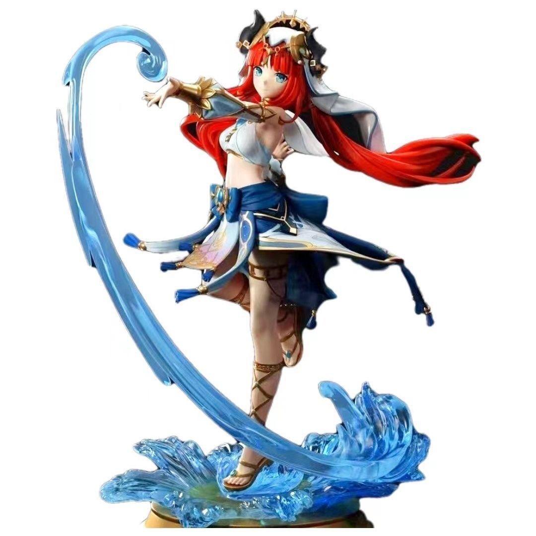 Геншин Удар: ручная работа от Нилу, игровой персонаж - коллекция мультяшных персонажей, настольное украшение-витрина, подарок 26 см 26CM