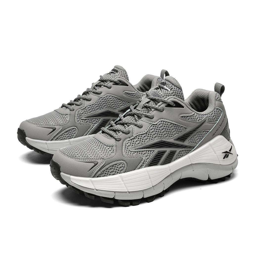 Reebok Cushioning Slip Resistant Abrasion Resistant Low top Chunky Sneakers Men's 26126M1108WS03