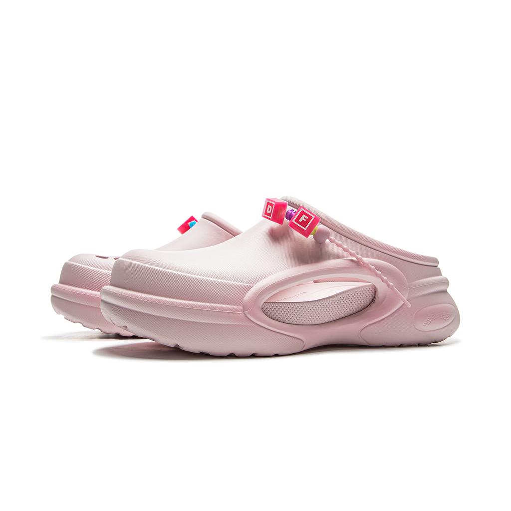 YINGXIONGLIANMENGYONGCHIPAIDUI X Li Ning Soft Clogs Unisex Pink AGAV001-9