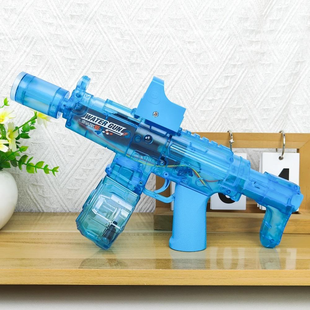 HUIQIBAO Gesimuleerd schietend elektrisch waterpistool speelgoed - geschikt voor zomerse buitenactiviteiten op het strand, schietspel speelgoed voor volwassenen en kinderen