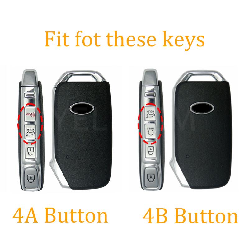 Tpu Car Remote Key Fob Case Cover For Kia Ray  Sportage  K7  Cadenza  Sorento 4 Soul Telluride K3 Cerato