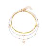 2 Pack  StarJewelry Set, 6PCS Sea Star Jewelry Layered Necklace and Bracelet, Beach  Bracelets for Women, Fashionable Sea-Inspired Accessories