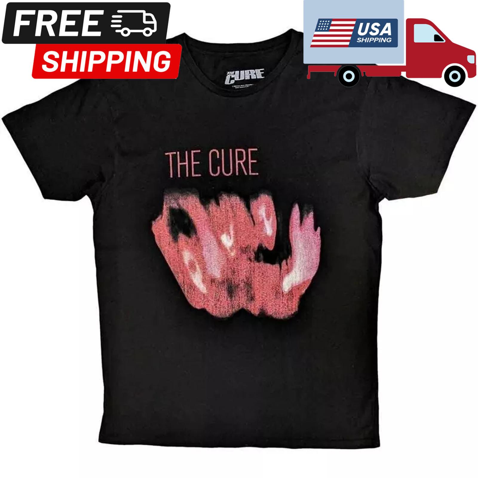 NEW! The Cure Pornography T-Shirt, Heavy Cotton T-shirt, Size S to 5XL S