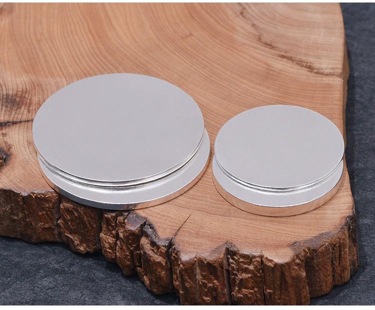 S990 Sterling Silver Round Disc Jewelry Accessory 10mm Diameter, 1mm Thick