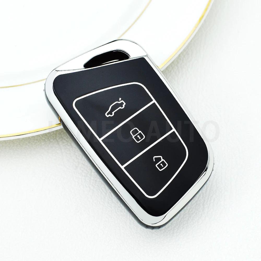 

Tpu Car Fob Key Cover For Jac Jiayue A5 X4 X7 Ic5 Iev T50 S2 S3 S4 S5 S7 T8 Refine M6 Smart 3 Buttons Case Remote Keychain