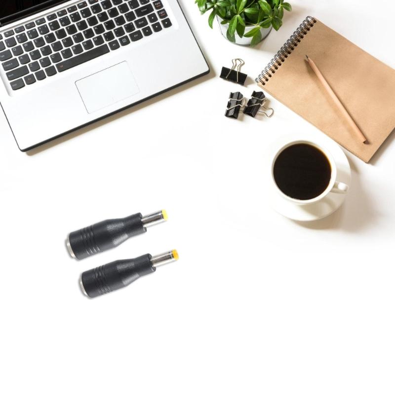 Universal Power Adapter Connectors 7.9x0.9mm Female To 5.5x2.1mm Male Power Connectors Adapter for Laptops Electronics