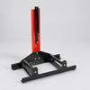 Tire-Cleaning Stand Featuring Rollers Stable