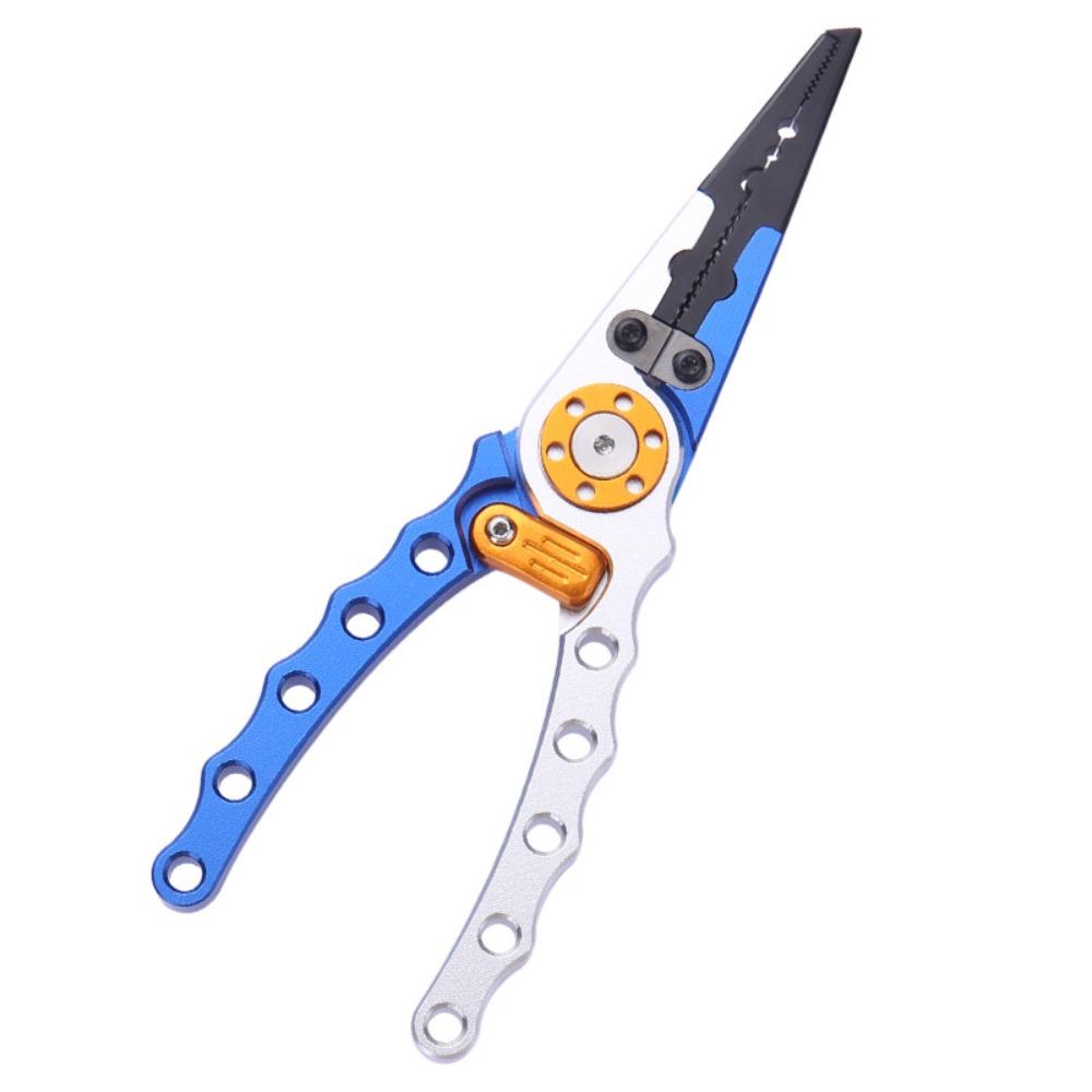 Новые Рыболовные Плоскогубцы из Алюминиевого Сплава Многоцелевые Противоскользящие Плоскогубцы для Извлечения Рыболовных Крючков Легкие Прочные Плоскогубцы для Резки Лески