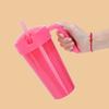 Kids Snack And Drink Cup Combo Leak-Proof 2-in-1 Popcorn Holder with Handle Portable Stadium Tumbler for Travel Home Movies