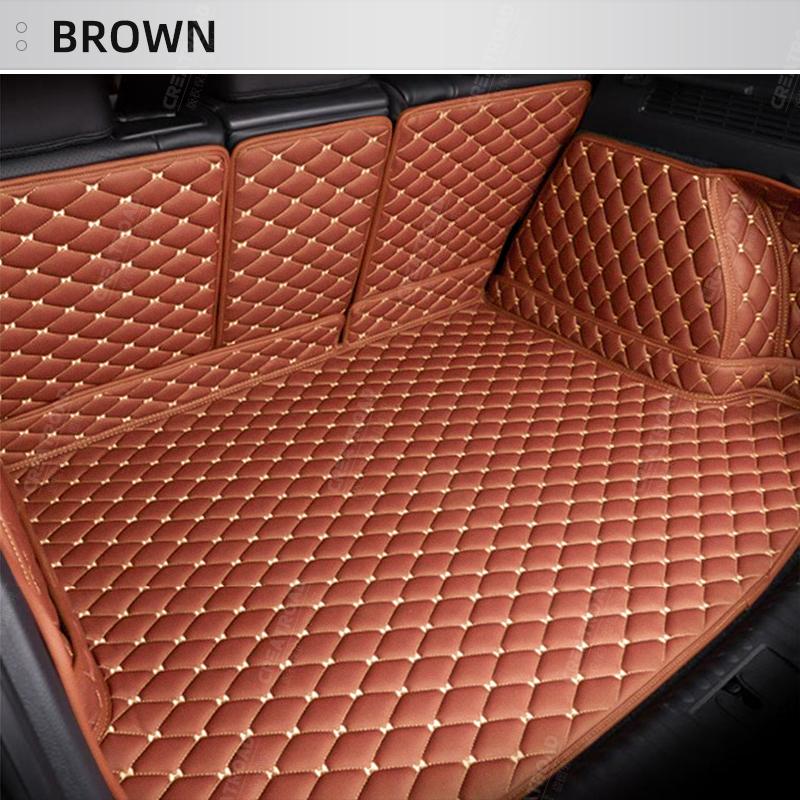 Auto Full Coverage Trunk Mat For GEELY Tugella S  Car Boot Cover Pad Cargo Liner Interior Protector Accessories