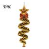 Weatherproof Polyester Holiday Lights Christmas Magic Spiral Hanging LED Light, Decoration with for Porch Entryway Doorway And Outdoor Decor