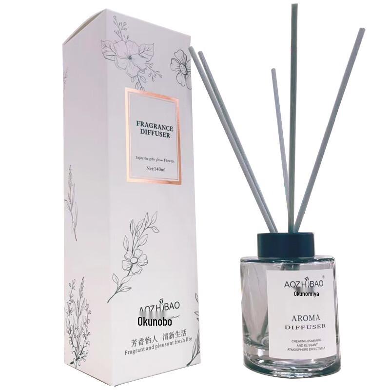 Aozhibao Flameless Reed Diffuser Air Freshener