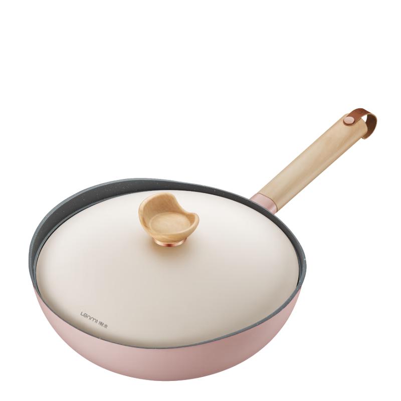 Lanmi Baobao Healthy Non-Stick Wok & Frying Pan