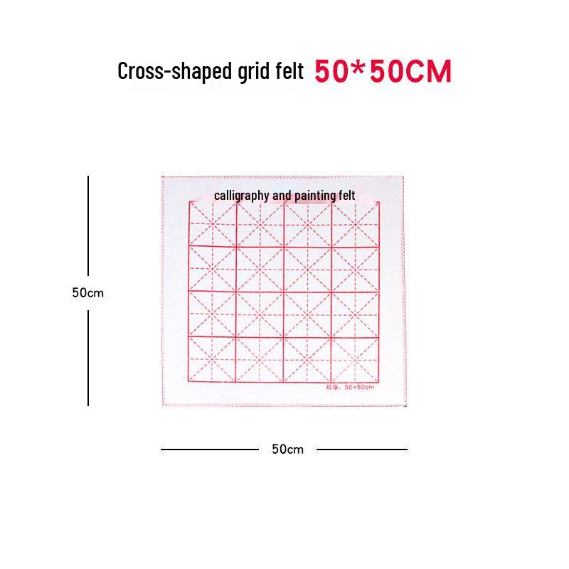Silná plstěná podložka na kaligrafii - Malířská a psací deka pro začátečníky