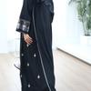 New Arrival Middle East Dubai Arab Fashion Thorn Cardigan Robe Dress Embroidered Robe Dress
