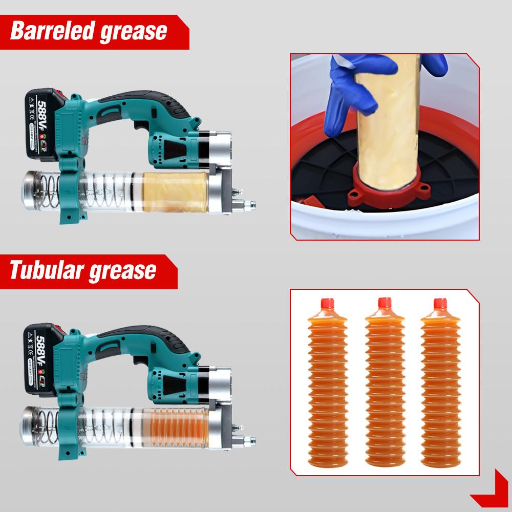 10000PSL Cordless Electric Grease Gun High Pressure Car Lubricating Oil Machine Car Maintenance Power Tool