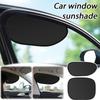 2Shape Car Side Window Glass Privacy Blackout Curtain 99.9% UV Protection Anti-Glare Curtain For Driver's Car Sunshade Blocker