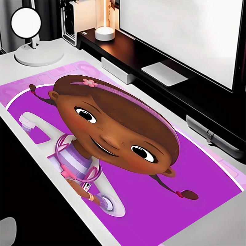 Doc McStuffins Theme Premium Non-slip Mouse Pad with Stitched Edges,Durable Rubber Material,for Desktop & Gaming Great Gifts