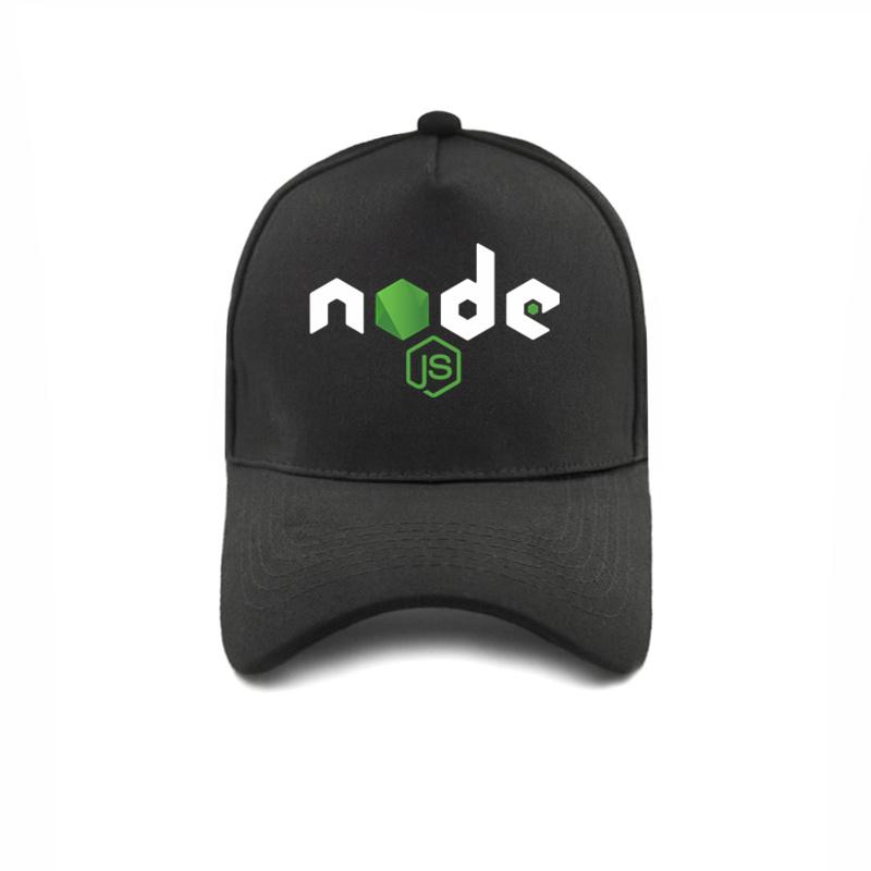 Node Js Baseball Caps Summer Unisex Adjustable Unisex Gift Hat Outdoor Snapback Nodejs Javascript Programmer Caps MZ Adjustable