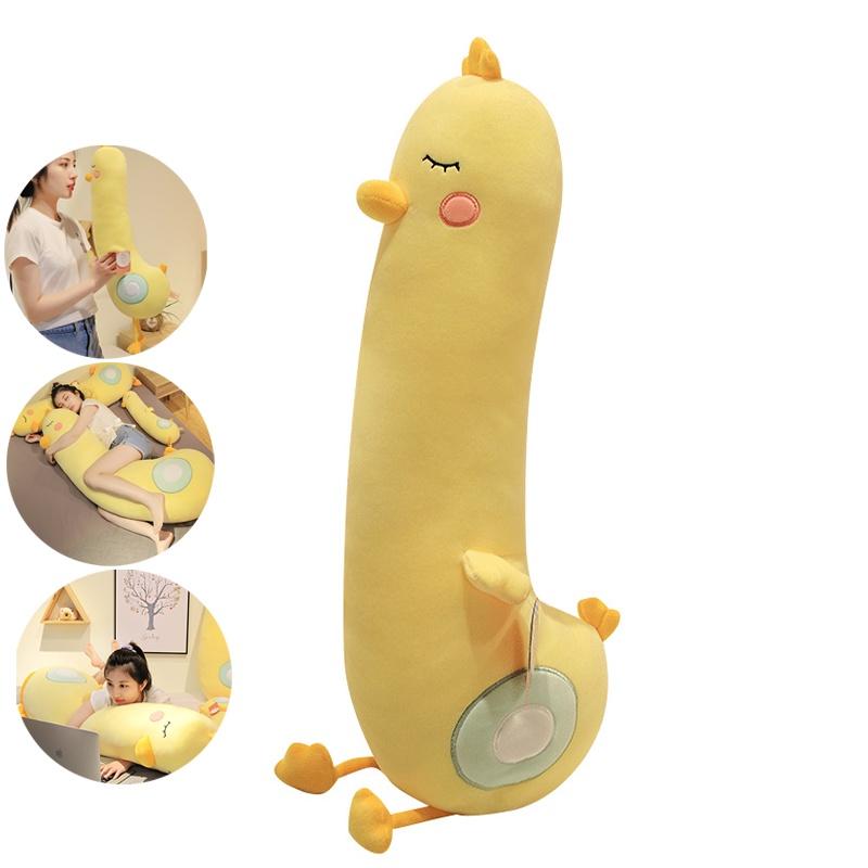 Adorable Duck Plush Toy Cushion Pillow Soft Squishy Perfect Birthday Gift For Kids