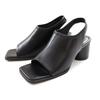 Backstrap CX3120 Black [AmiAmi] Sandals, Mules, Sandals, Women's (M (23.0cm-23.5cm), (Smooth))