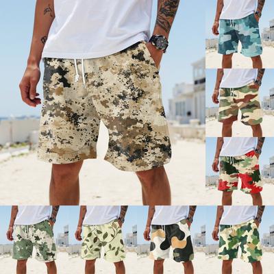 Herren Sommer Große lässige lockere Sporthose Strandshorts