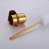 304 Titanium-Plated Brushed Black Stainless Steel European-Style Toilet Brush