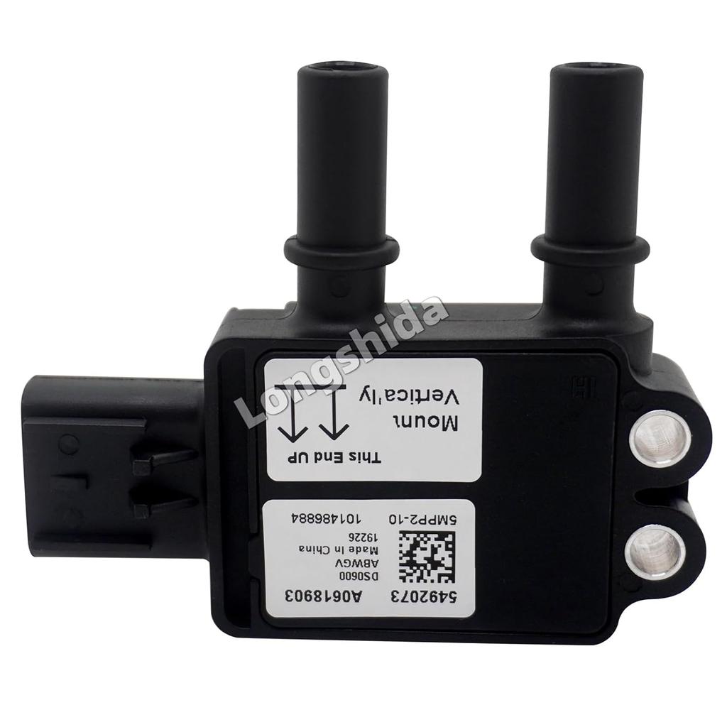 5492073 DPF Differential Pressure Sensor Fits for Cummins EPA17 ISX/QSX 15L Engine Freightliner Cascadia Replaces 5MPP2-10 4358994 2124494