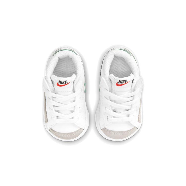 Nike Blazer Mid 77 Vintage Abrasion Resistant Abrasion Resistant Mid Top Skateboard Shoes White Green DA4088-115