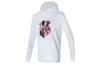 Sweatshirts Men's White Hooded Moderate Regular GS7690