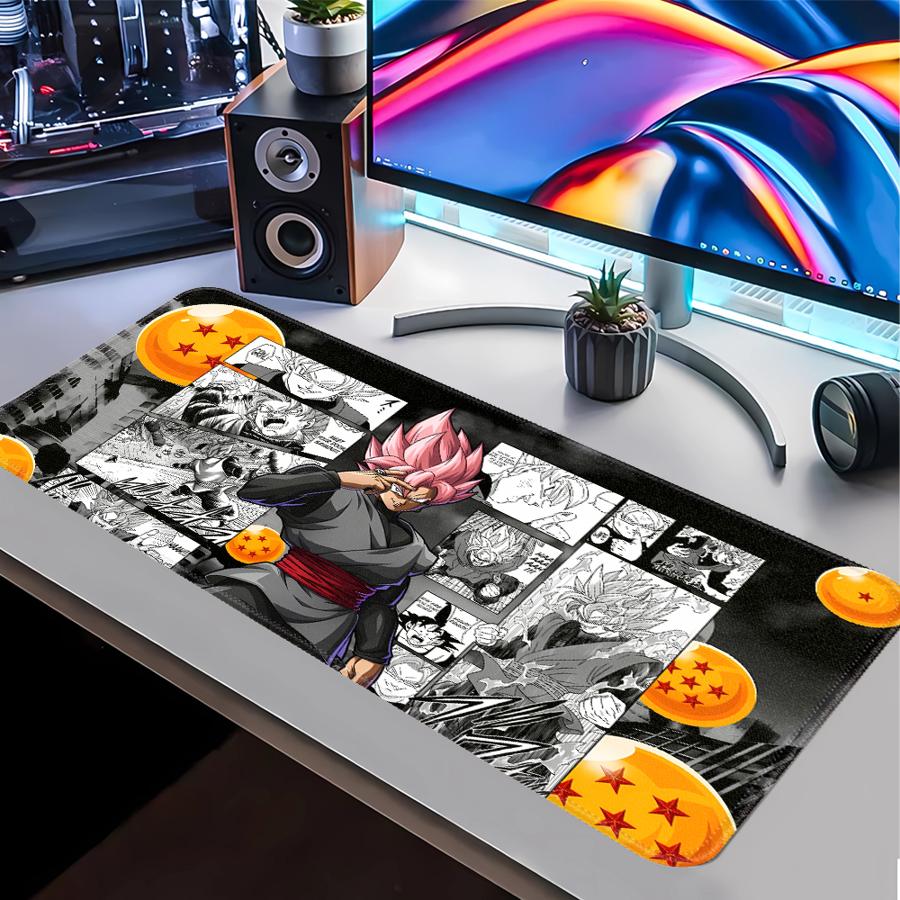 Anime Dragon Ball Goku Anti slip Mouse Pad Computer Laptop Pad office Pad Desk accessories Game Console Pad Keyboard Mouse Pad